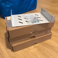 3 Mensole per armadio rack 10 pollici