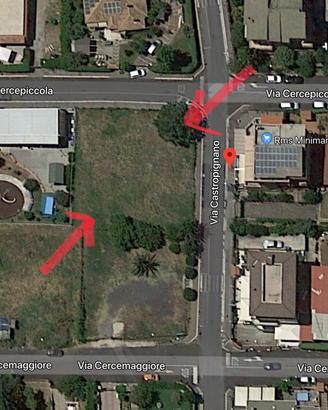 Terreno esposto in due vie