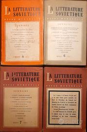 La litterature sovietique 1951
