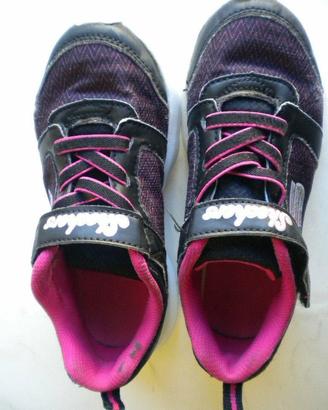 Scarpa tennis bambina Sketchers memory foam 32