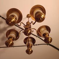 lampadario a 5 luci per camera da letto 