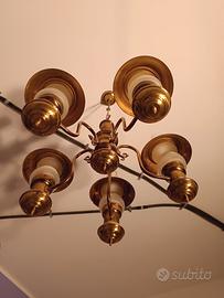 lampadario a 5 luci per camera da letto 