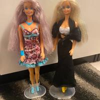 Lotto due barbie sirena