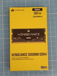 RAM Corsair Vengeance 32GB (2x16GB) SODIMM DDR4
