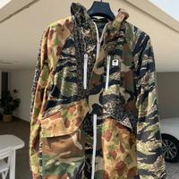 Giacca a vento con cappuccio Palm Angels