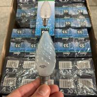 Lampadina  E14 25W tortiglione smerigliata