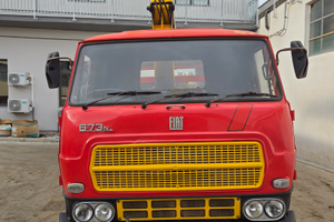 Camion con Gru Fiat 673N