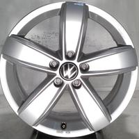 4 CERCHI IN LEGA 6.5x17 5x112 E38 F57.1 S OEM VW