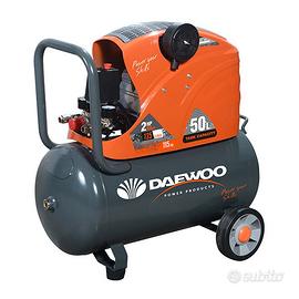 Compressore Aria Daewoo 50 Litri 2HP per Officina