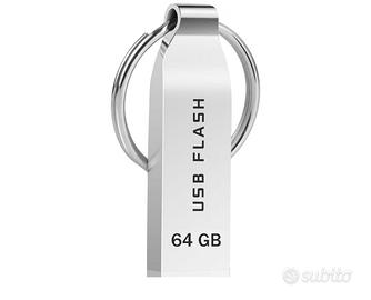 Chiavetta USB 64GB con Portachiavi
