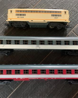 Trenino elettrico miniatura Lima italy
