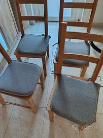 4 sedie IKEA ivar