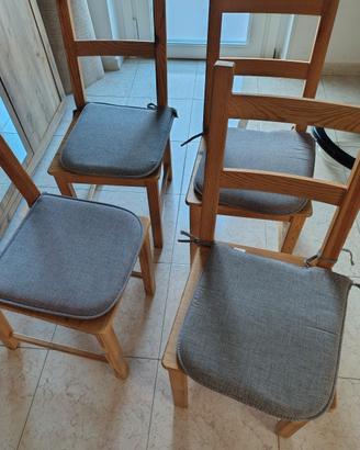 4 sedie IKEA ivar