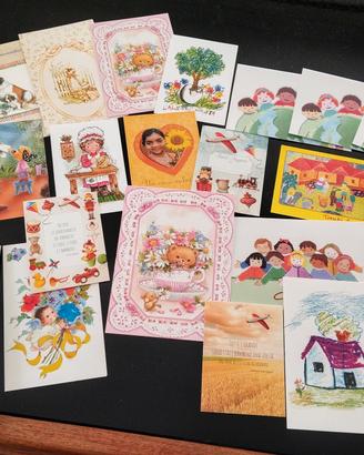 Biglietti d'auguri per bambini 