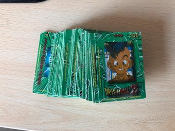 Lotto 18 carte Dragon ball serie verde