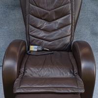 Poltrona massaggiante in vera pelle 