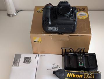 Nikon D4 56.000 scattI GARAZIA fino a 05/2027