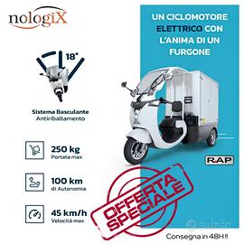 Tricicli Elettrici VEM - RAP Agile Van L