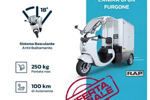 Tricicli Elettrici VEM - RAP Agile Van L
