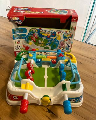 Gioco baby biliardino Clementoni