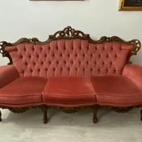 Divano 3 posti + 2 poltrone + 2 poltroncine