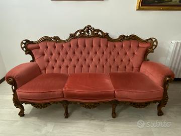 Divano 3 posti + 2 poltrone + 2 poltroncine