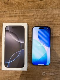 IPhone 16 Pro 256gb - titanio nero