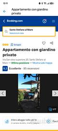 Casa vacanze a Santo Stefano al mare