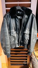 Giubbotto pelle aviatore schott taglia 52