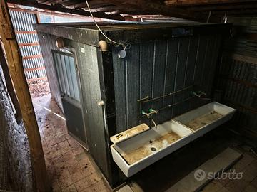 BOX CONTAINER CON DOCCE, WC, LAVANDINI, BOILER