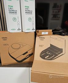 Robot aspirapolvere Folletto VR7S NUOVO/IMBALLATO