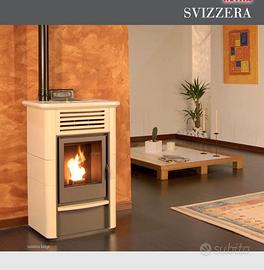 Stufa a pellet marca Palladio 