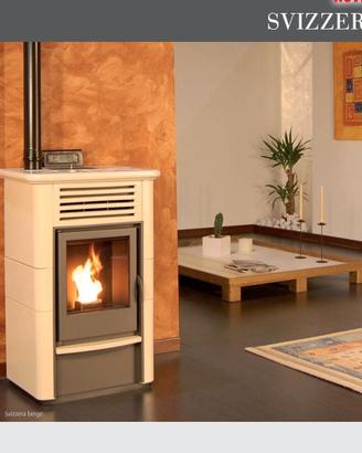 Stufa a pellet marca Palladio 