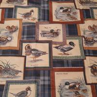 Scampolo tessuto arredo "Anatre Selvagge"