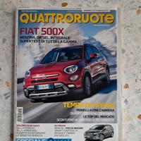 2015 Quattroruote Fiat 500X Ford Focus Wagon Smart