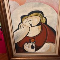 Quadro olio su tela, centimetri 60 × 80