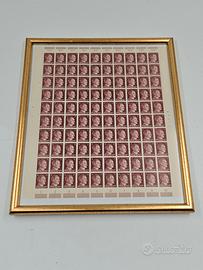 quadro con francobolli germania