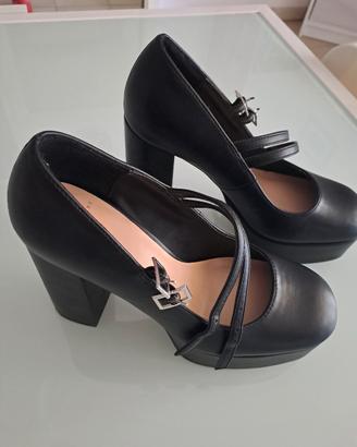 Scarpe tacco 12 nere