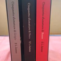 Trilogia Cinquanta sfumature di Rosso, Nero e Grig