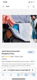 Sacco invernale joolz grey