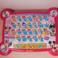 Alfabetiero Clementone parlante Minnie Topolino 