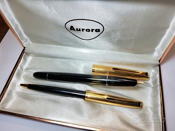 Aurora 88P Set Vintage stilografica +penna a sfera