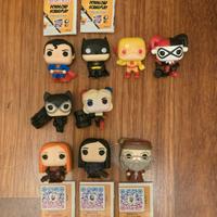 KINDER JOY FUNKO POP DC e HARRY POTTER QUIDDITCH