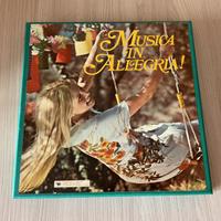 Dischi in vinile 33 musica in allegria 9 volumi