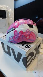 casco bici bambina uvex 46-52
