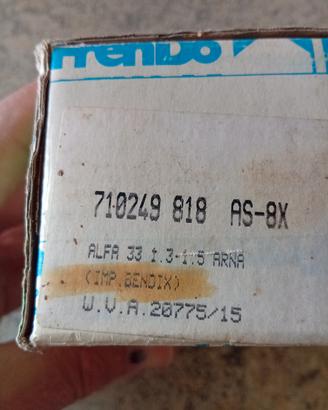 pastiglie freni anteriori auto alfa 33