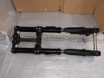 Forcella completa di piastre ducati scrambler 800