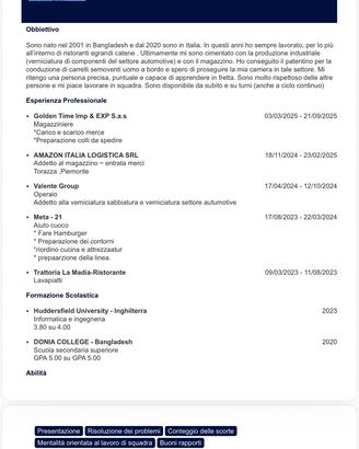 Magazziniere- Patentino muletto