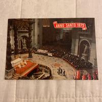 Cartolina religiosa Anno Santo 1975