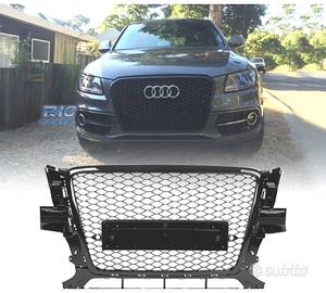 GRIGLIA PER AUDI Q5 8R 08-12 LOOK RS NERO